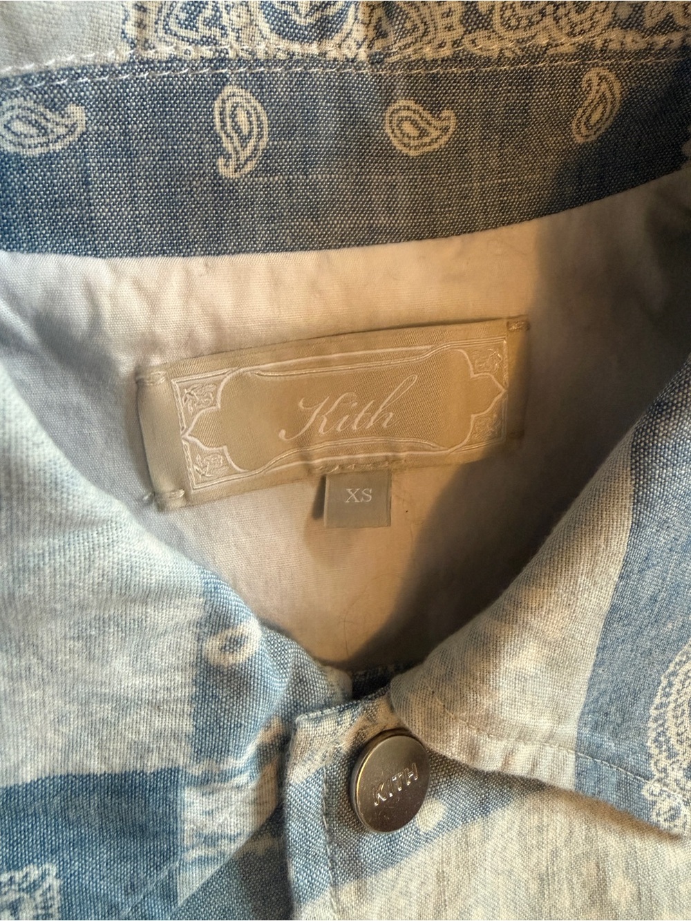 Kith Washed Paisley Coaches Jacket - Picture 5 of 8